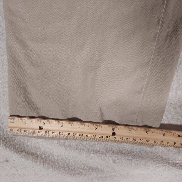 Nautica Classic Fit The Deck Pant Straight Leg Khaki Pants 38x30 RUNS SMALL - Picture 8 of 16